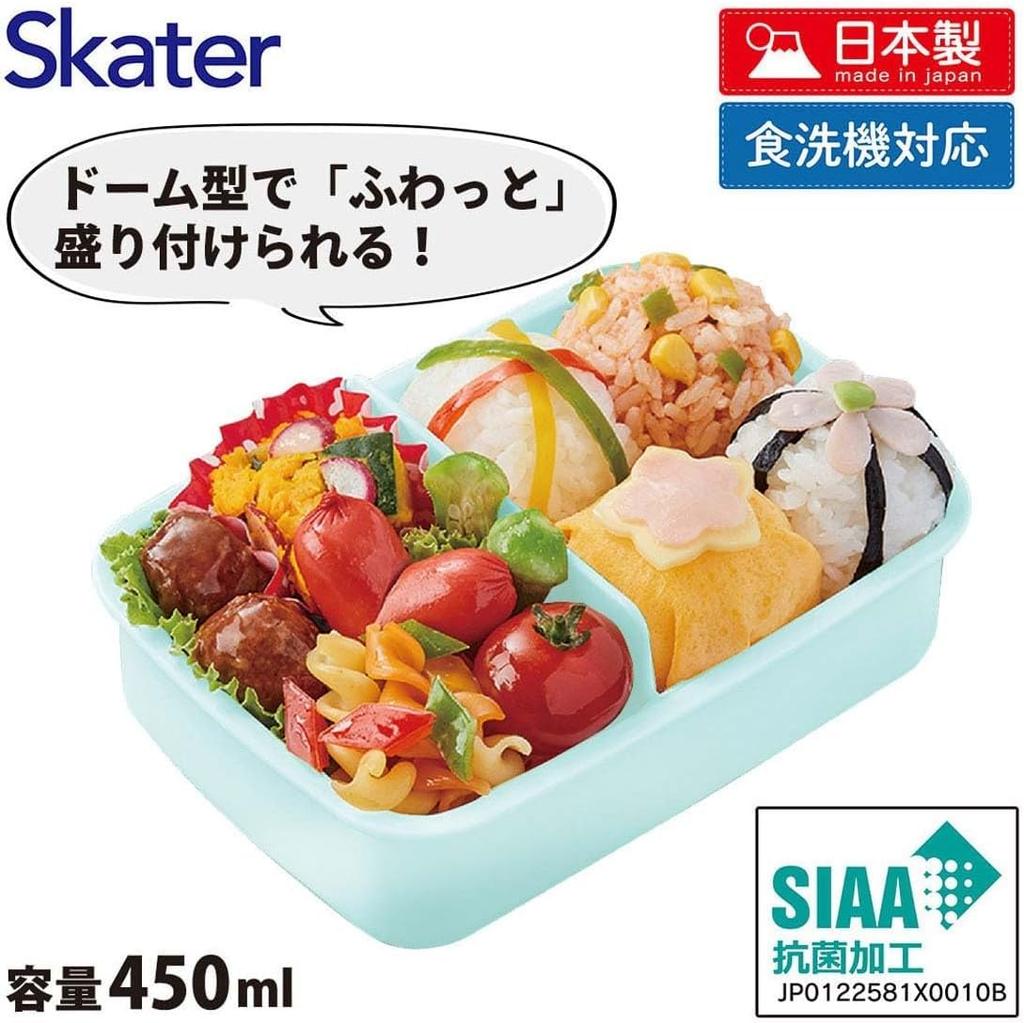 Pan Dorobo Bento Soft Made In Antibacterial Set Box, 1-Tier, Microwave-Safe, Dishwasher-Safe, Lid, Japan, 450ml, (Bento Box, Balan)