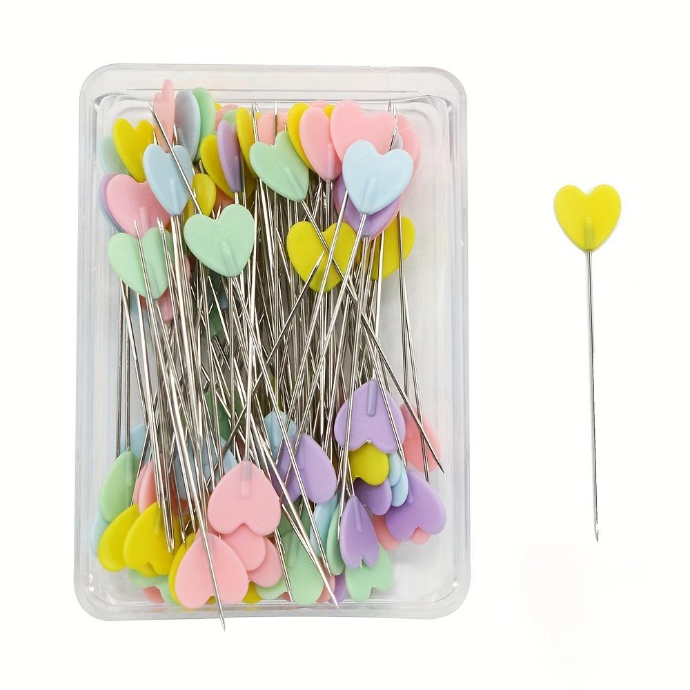 100/50PCS New Dressmaking Pins Embroidery Patchwork Tools Fixed Pin Button Pin Patchwork Pin For Sewing Positioning And DIY