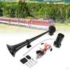 17.7 Inch Loud 150db 12V Air Horn Kit Vehicles Van Train Speaker Set