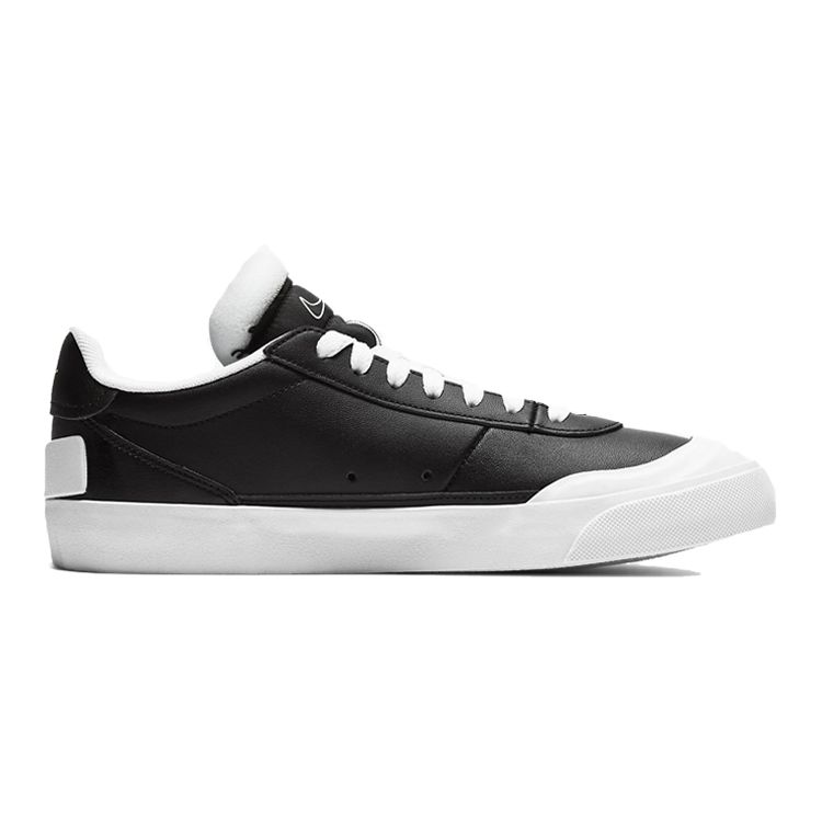 Nike Drop-Type Prm Low Top Kids Skate Shoes Kids Sneakers Black White CQ4383-003