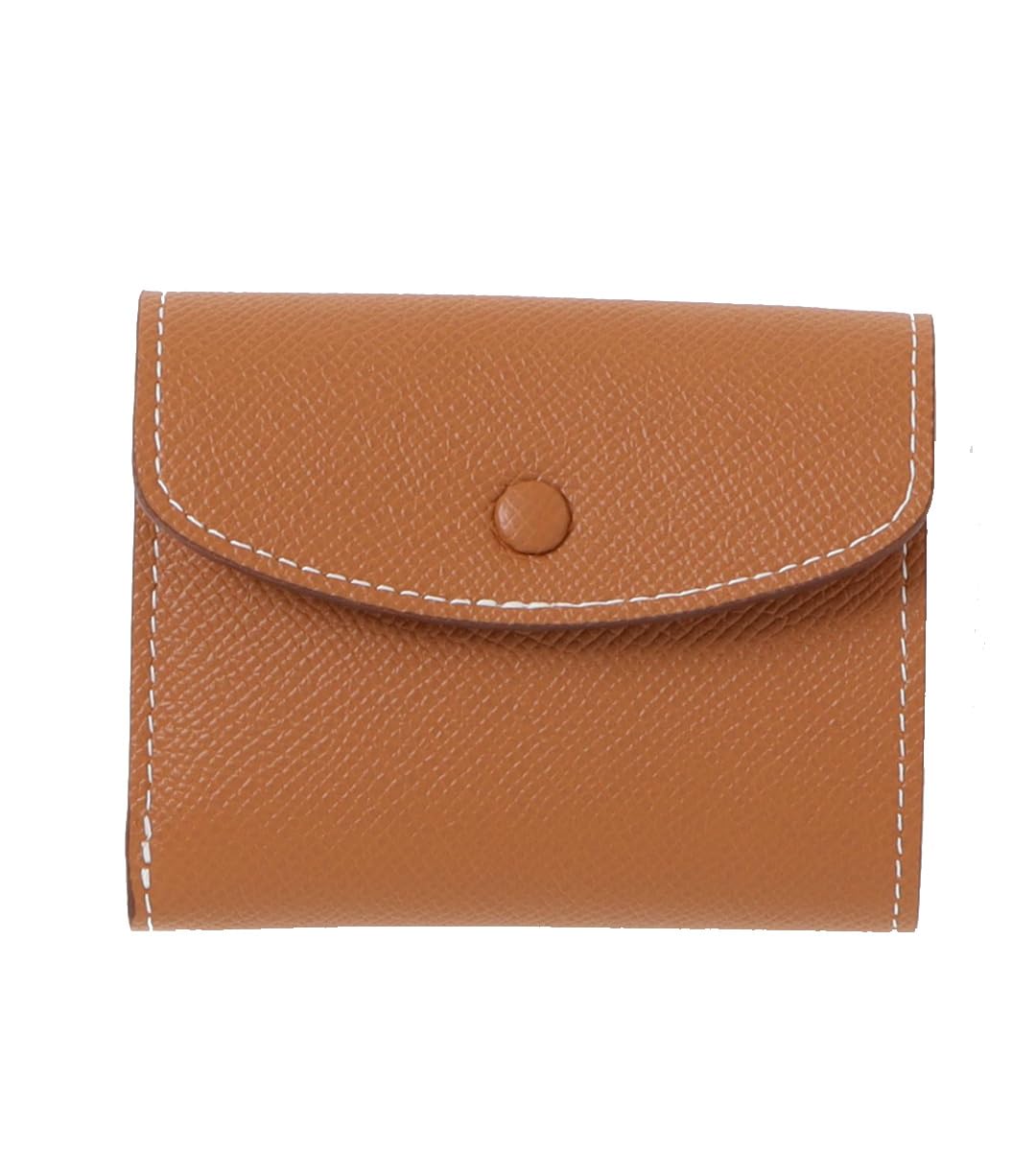 

SOPO SO71 (коричневый) Кошелек бифолд, Компактный, Мини, Кожаный, Сделано в Японии, для Мужчин и Женщин