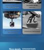 Universal Car Rearview Mirror Phone Holder & Dash Cam Mount - Clip-on Extended Version