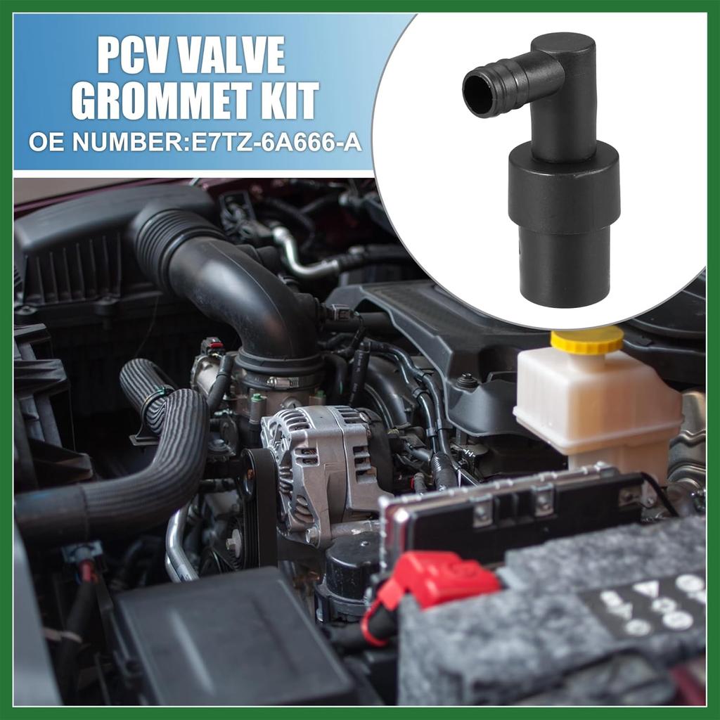 Motoforti PCV-ventilpackning Avgasspositiv vevhusventilationstillbehör för Ford F-150 F-250 1987-1996 Långvarig