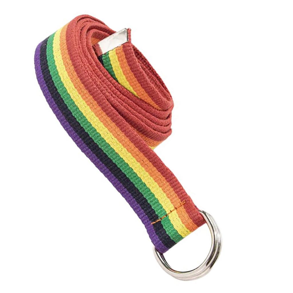 Braided Rainbow Waist Chain Belt for Women Prom Banquet Club Party Hot Girl Rainbow Elegant Woven Belt