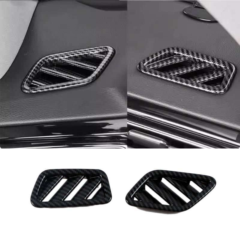 For VW Volkswagen Atlas Teramont ABS carbonfiber Headlight Switch window lift switch Air vent Gear Shift Panel cover