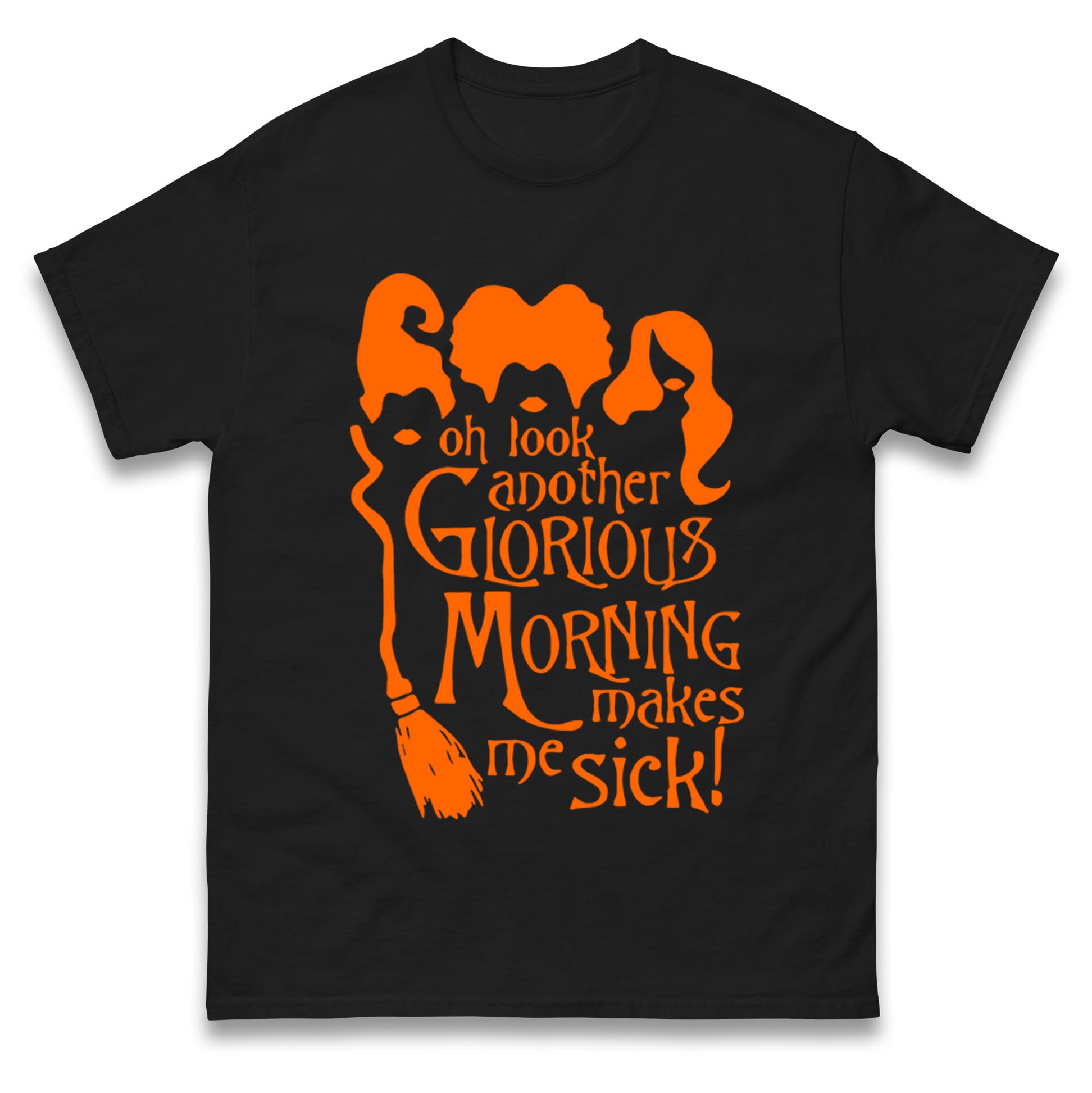 Sanderson Sisters Bad Witches Halloween Mens T Shirt Womens Tops Teess L