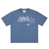Harajuku Oversized Streetwear Herrenbekleidung Heartless Grafik Sternenprint T-Shirt Baumwolle Hip Hop Punk Kurzarm Top Gothic Y2k