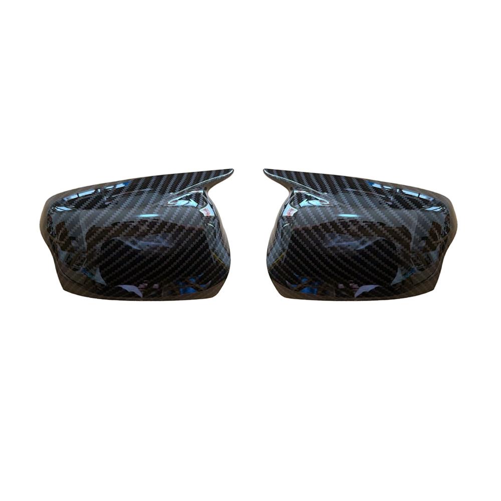 Für Ford Focus MK2 2005-2008 Auto Rückspiegel Seitenspiegel Abdeckung Flügelkappe Aufkleber Außentür Rückansicht Fall Trim Carbon Fiber Auto