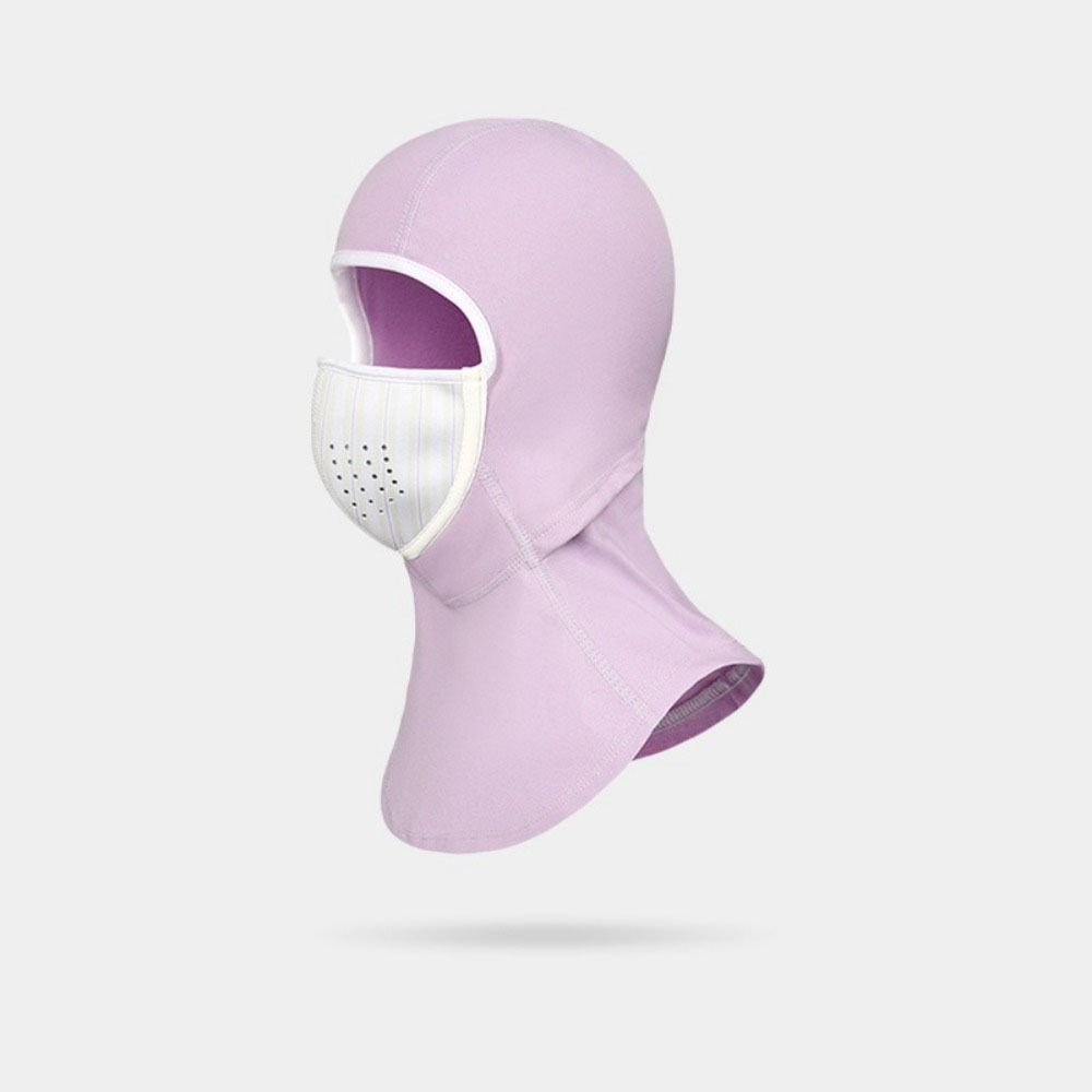 Breathable Winter  Face Mask Thickened Fleece Warm Hood  Outdoor Cycling