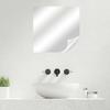 Foil Wall Mirror Mirror Wall Sticker Mirror Self-adhesive Waterproof