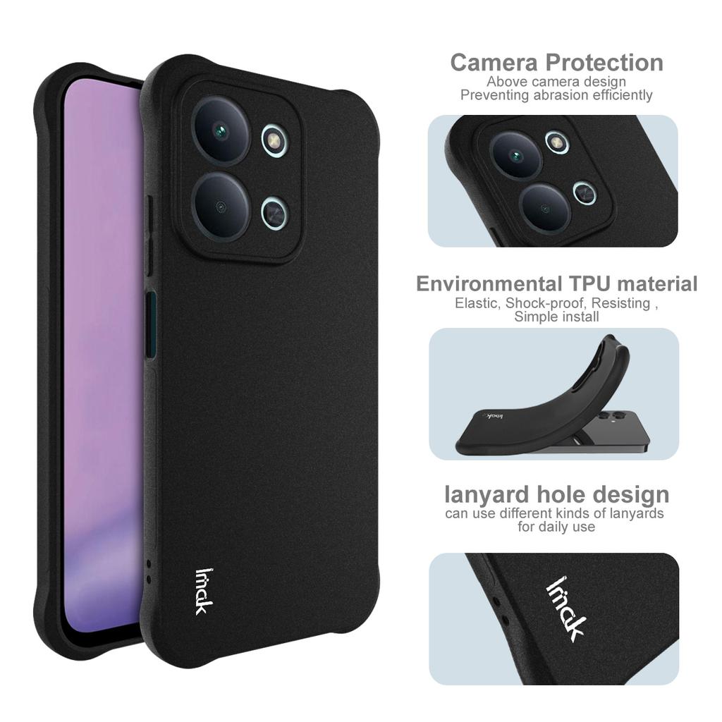 IMAK For Xiaomi Redmi 15C 4G (Global) (171mm)/Poco C85 4G Case TPU Phone Cover Airbag Shockproof Protection