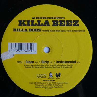 Płyta 12-calowa WU-TANG KILLA BEES - Killa Beez / Doe Rae Wu KOCSI8403 Koch Records 2002 US Rap & Hip-Hop/R&B Używana