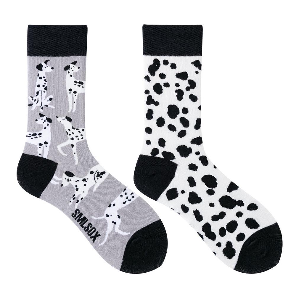 Calzini AB Asimmetrici Trendy Divertenti per Coppia Anatra Mandarina Colorati Calzini a Mezza Gamba SMLSOX
