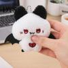 Plush Skeleton Pendant Squeaky Halloween Pendant, Stuffed Mummy Bear Keychain Theme Decorative Accessory for Backpacks Handbags Purses