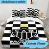 3PCS Custom Name Cam Team Spirit Bedding Set, Including 1pc Duvet Cover And 2pcs Pillowcases, Suitable for Dorms and Bedrooms Gift