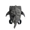 Sac à dos forme Requin-baleine drôle Y2K Sac à dos durable grande capacité Femmes Hommes Mignon Dessin animé d'extérieur Sac de voyage Sac d'école pour étudiant