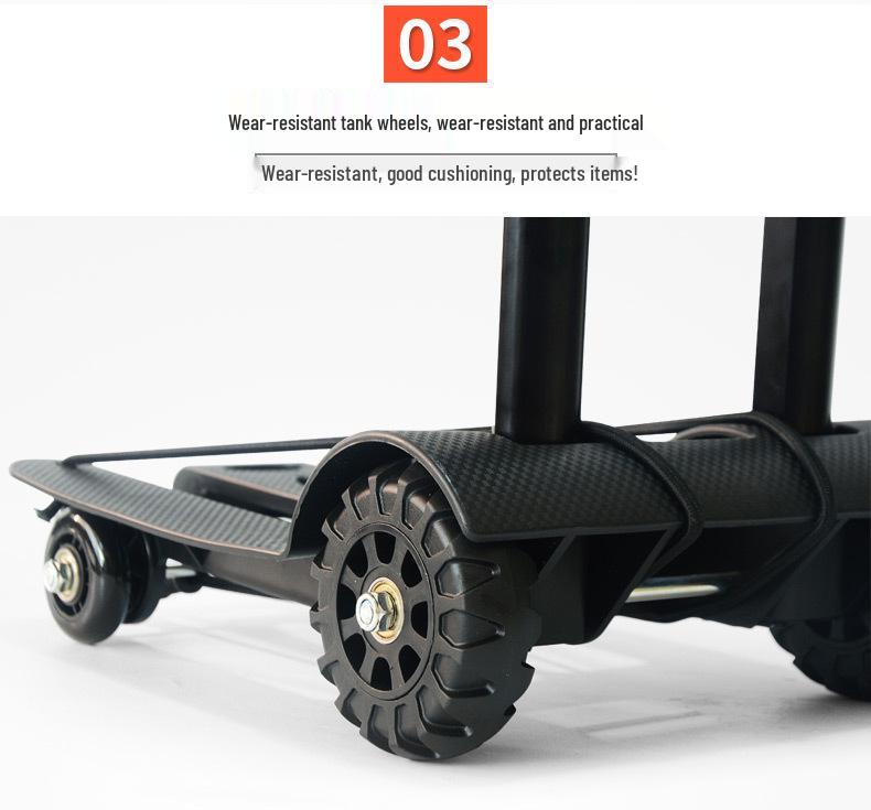 Lightweight Folding Grocery Cart for Everyday Use