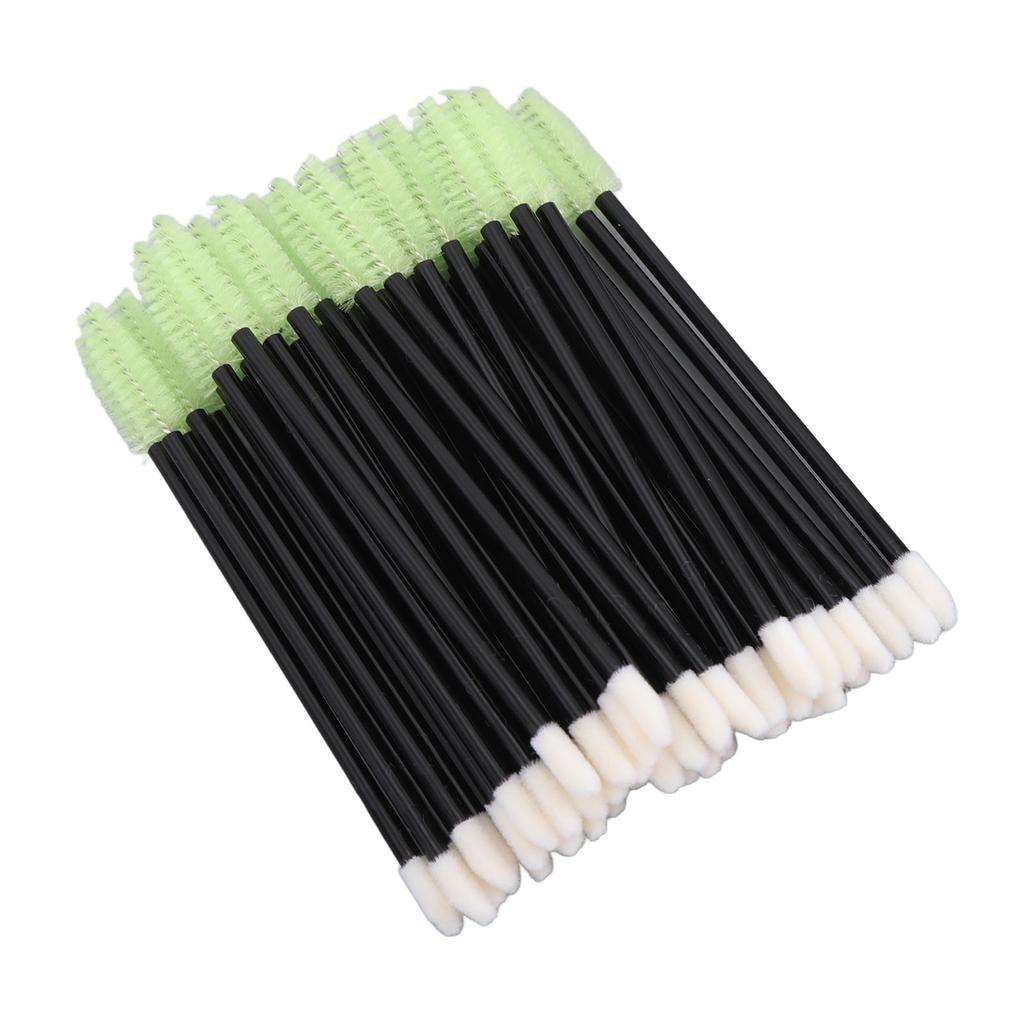 Disposable Eyelash Eyebrow Brush Double Headed Lip Brush Mascara Wands Applicators for Eyelash Extensions