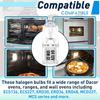 6-Pack G4 Halogen Oven Light Bulbs 10W 12V, Compatible with Dacor 86364 86573 8-6573 DE81-05142A, Replacement Halogen Bulb for Electric Oven, Range,