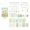 100pcs/set Mixed Material Pack Flower Series Hollow Lace Handbook Border Primer Paper DIY Decorative Sticker Notes Scrapbook