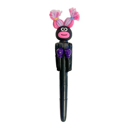 Funny Boxing Pens Fried Hair Boxing Robot Ballpoint Pens with Punching Arm for Office School Home Supplies Novelty Gifts for Christmas Birthday