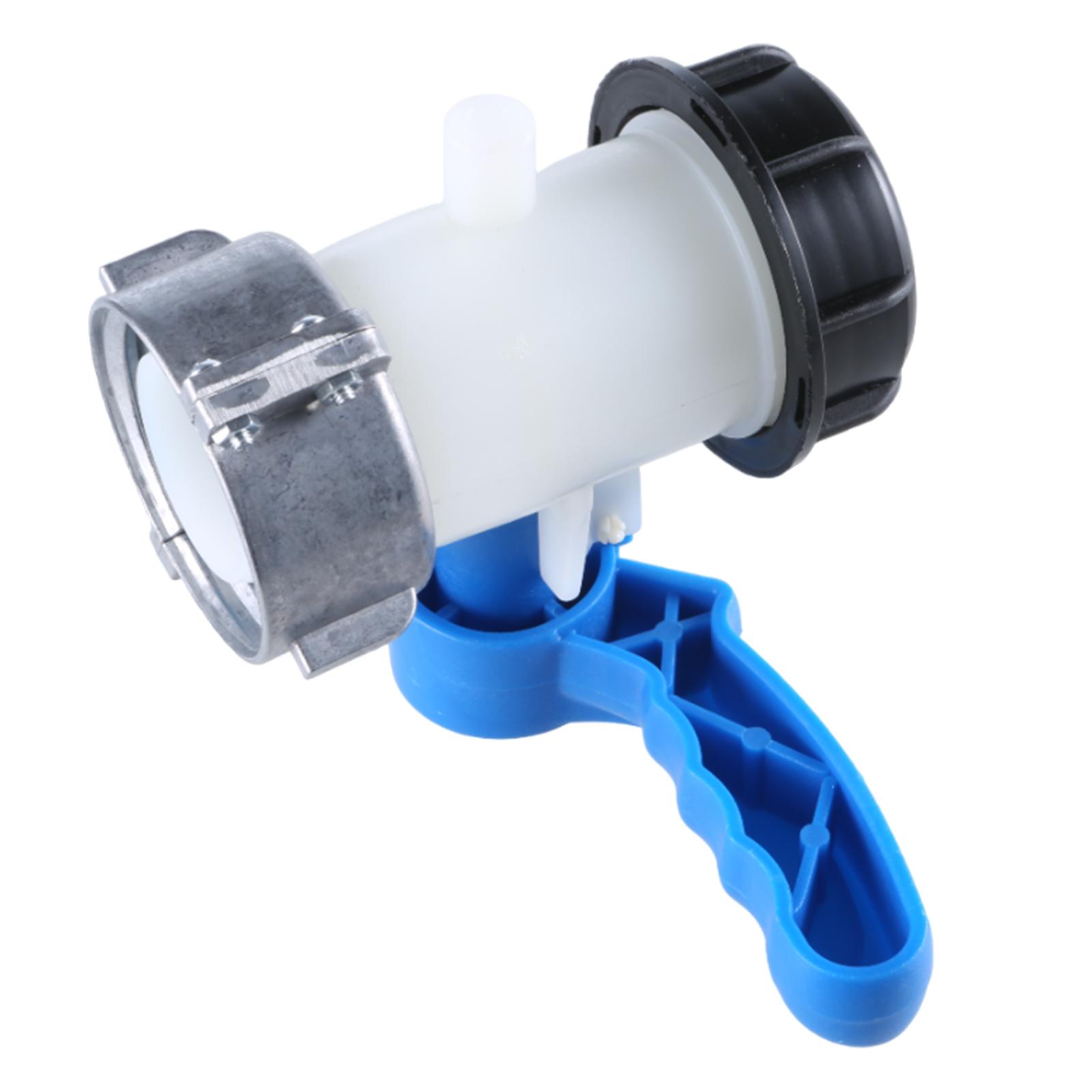 

Универсальный адаптер для IBC-контейнера DN40 62 мм Адаптер для слива воды из бака 1000 л IBC-контейнер Запорные клапаны для слива Долговечный