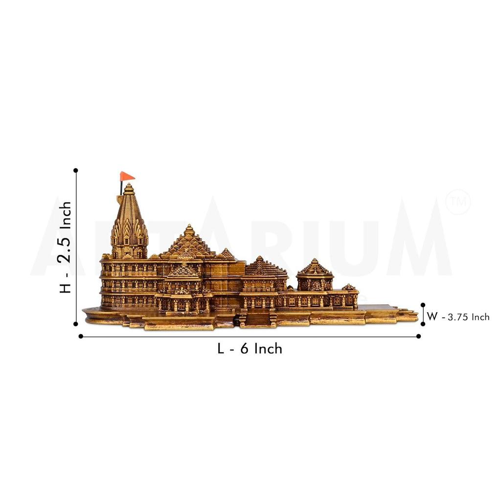 Artarium Resin Ram Mandir Ayodhya Model Authentic Design Ideal