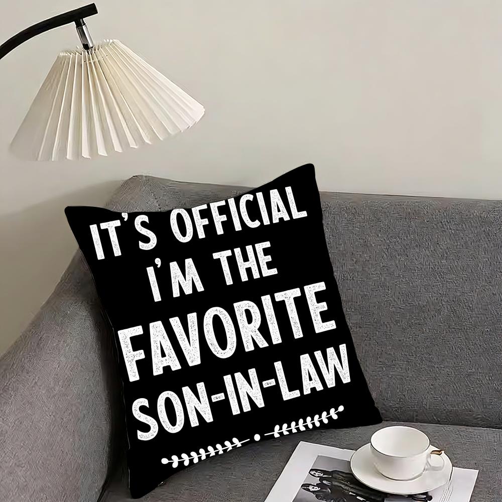 THE FAVORITE SONINLAW Cushion Cover Pillowcase Ultra Soft Skin Friendly Fabric Cloud Like Comfort Concealed Zipper