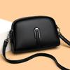 Crossbody small backpack summer new mobile phone bag women's shoulder crossbody small bag soft leather outdoor go multi-layer bag