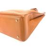 HERMES gallop Shoulder Bag, Vertical, Shoulder Bag Tote Bag Leather Gold Brown