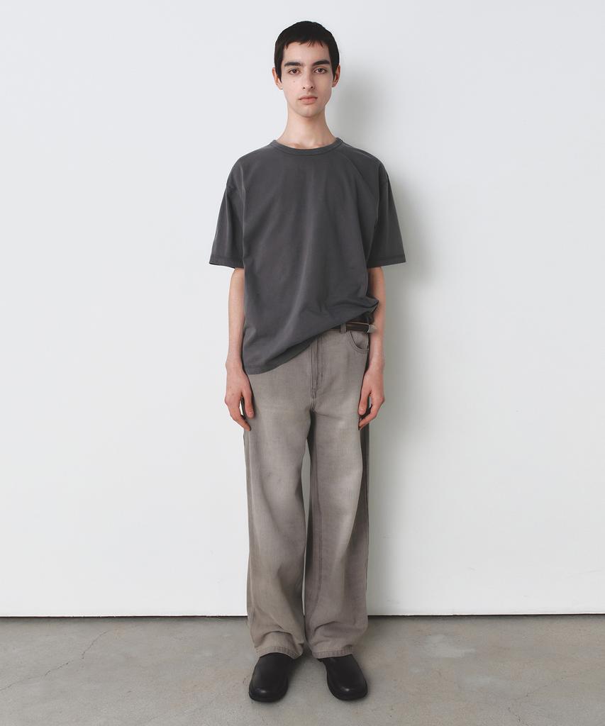 INSILENCE Back Print Symbol T-Shirt Dim Grey