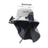 Solar Powered Cooling Hat With Solar Fan Adjustable Fan Breathable Neck Flap For Outdoor Fishing Camping Hiking