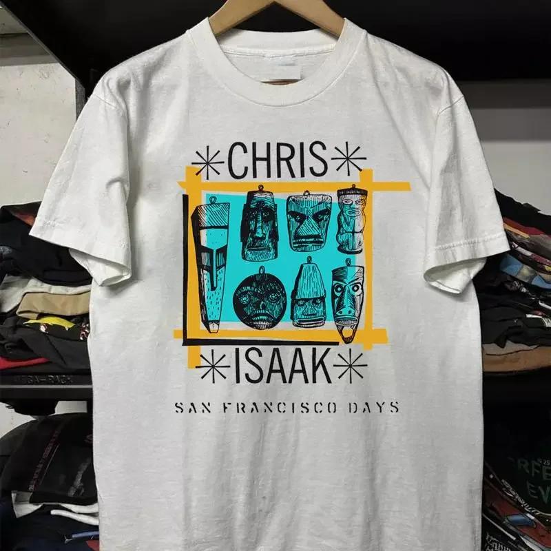 Chris Isaak T Shirt White Unisex Size S M L 234xl Cotton Sg686