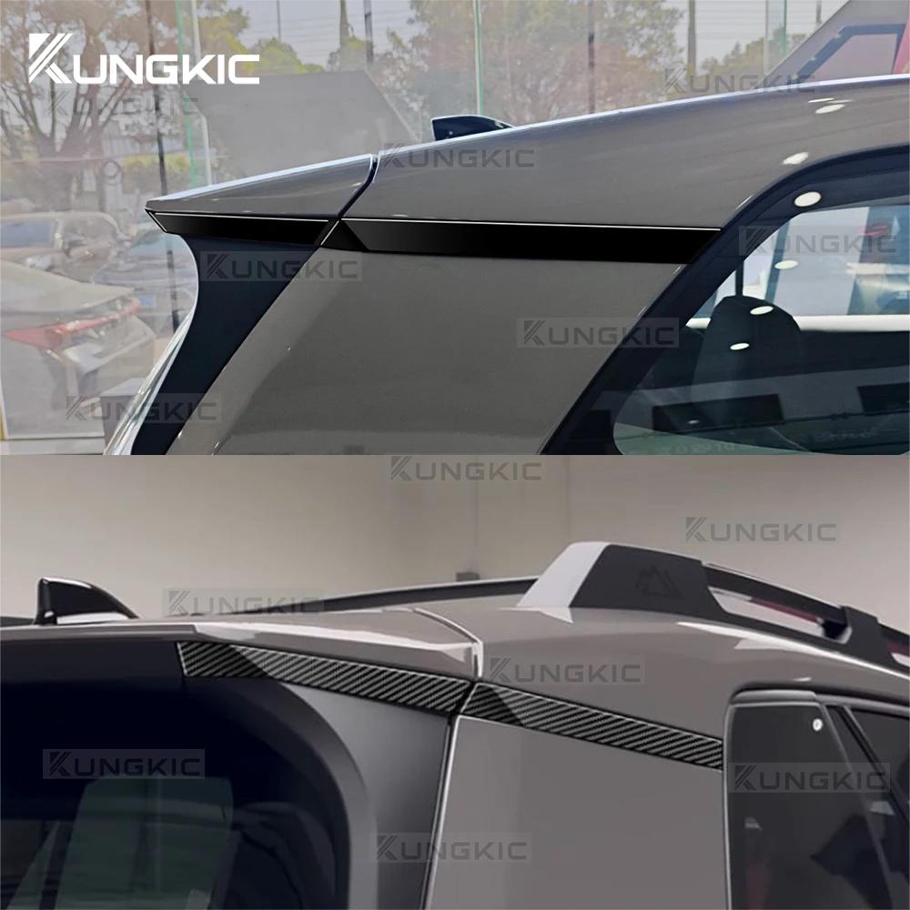 Decorative Roof Spoiler Cover Sticker for Toyota RAV4 2026-2027 Exterior Accessories