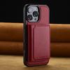For iPhone 14 Pro Case Leather Flip Magnetic Wallet Cover For Apple iPhone 14 Pro Max Plus Luxury Card Slot Holder Case Coque