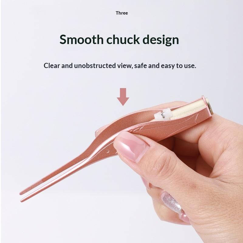 Children'S Luminous Ear Scoop Visual Earpick Ear Scoop Luminous Tweezers Booger Clip Ear Pick Set