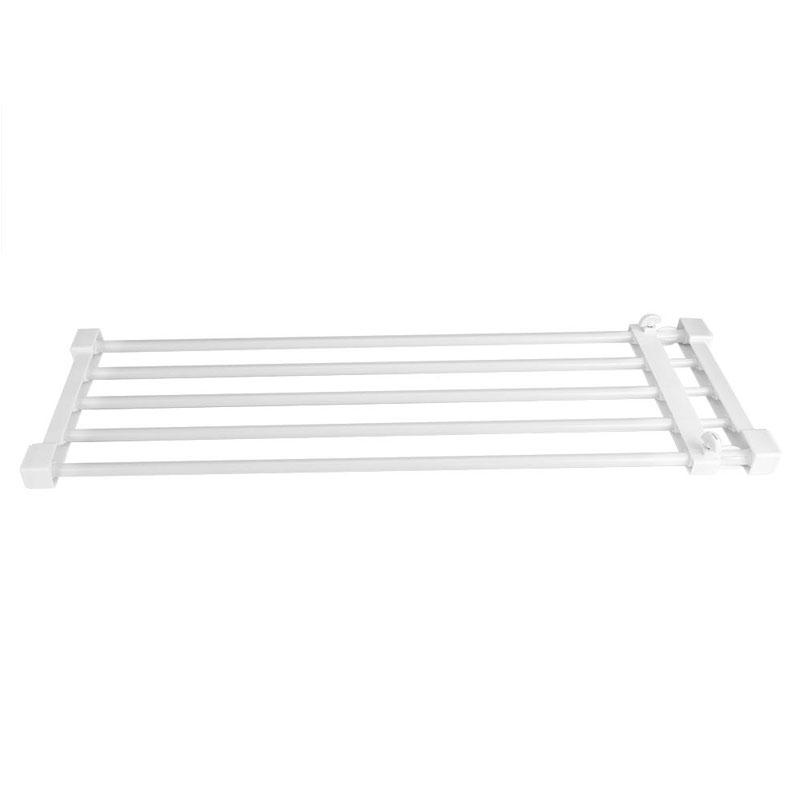 Adjustable Wardrobe Closet Organizer Clothing Storage Shelves for Kitchen Bathroom Storage Holders Wall Shelf Mounted Racks