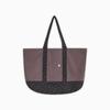 VINTAGE FLORAL TOTE BAG, PURPLE