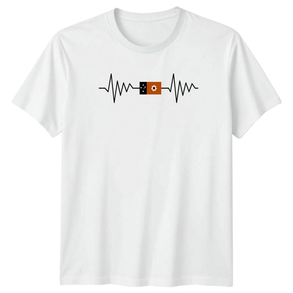 Northern Territory Heartbeat TShirt Northern Territory Australia Pride S