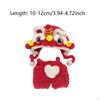 Doll Festive Clothes Pendant Outfits Cute Stylish Comfortable Detachable for Kids Lion Dance