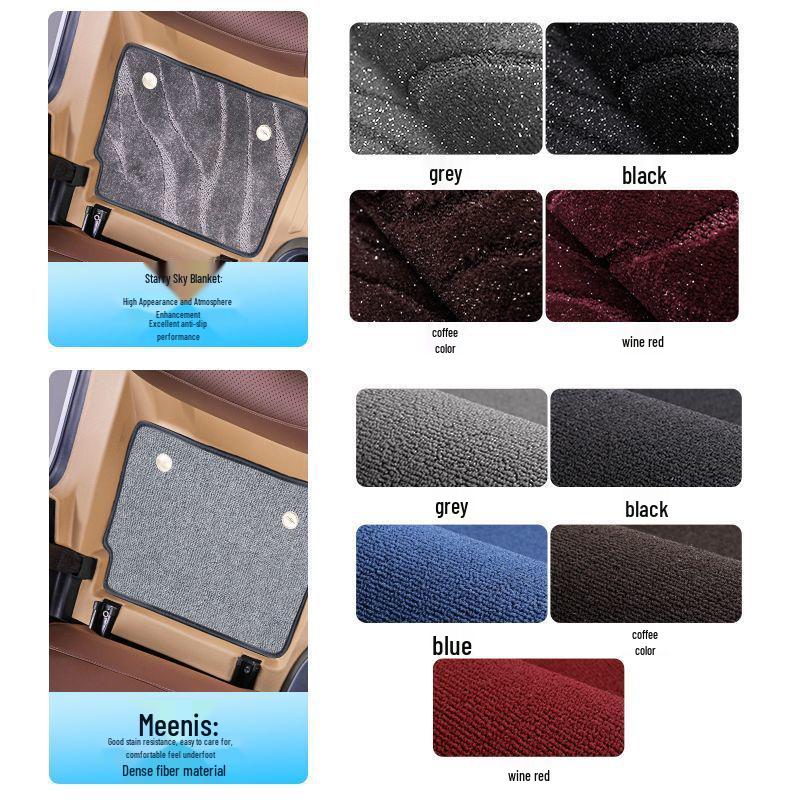 Wuling Bingo TPE Floor Mats - Premium & Lightweight, Original Color, Wear-Resistant, Non-Slip