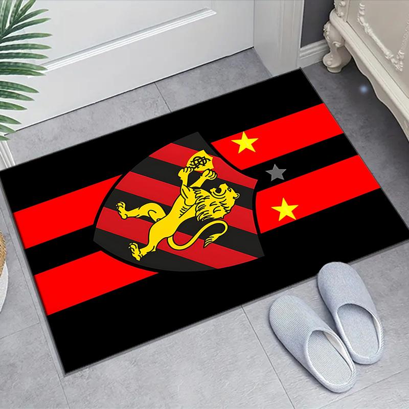 1pc Football Team Design Area Rug - Non-Slip, Soft & Cozy Floor Mat for Living Room, Bedroom, Office - Indoor/Outdoor Decorative Carpet
