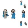 Jesus Plush Toy 32cm/12.6in Cartoon Style Crystal Ultra Soft Customizable Design