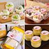 500 Stück Kirsch-Dankeschön-Aufkleber, Frucht-Klebeetiketten zum DIY-Umschlagversiegeln, Geschenkverpackung, Backen, Kuchen, Dessert, Basteln