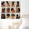 BigWig Prints Black Girl Wall Art - Hair Salon Wall Decor, Black Woman Art, Hair Salon Pictures Decor, n n Artwork for Stylist, Beauty Shop