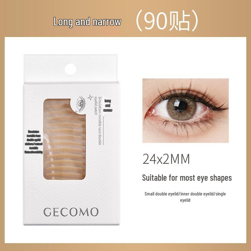 

Gemon Invisible Lace Double Eyelid Tape - Seamless, Long-Lasting Shaping Stickers for Natural Big Eye Beauty