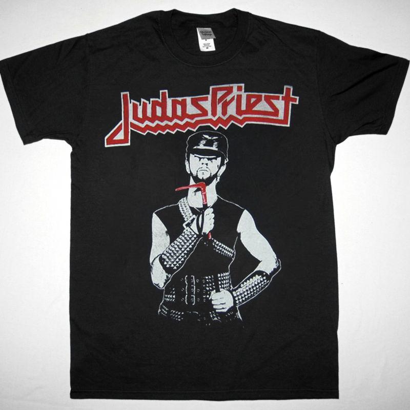 Judas Priest Band Heavy Metal Black T-Shirt XXXL