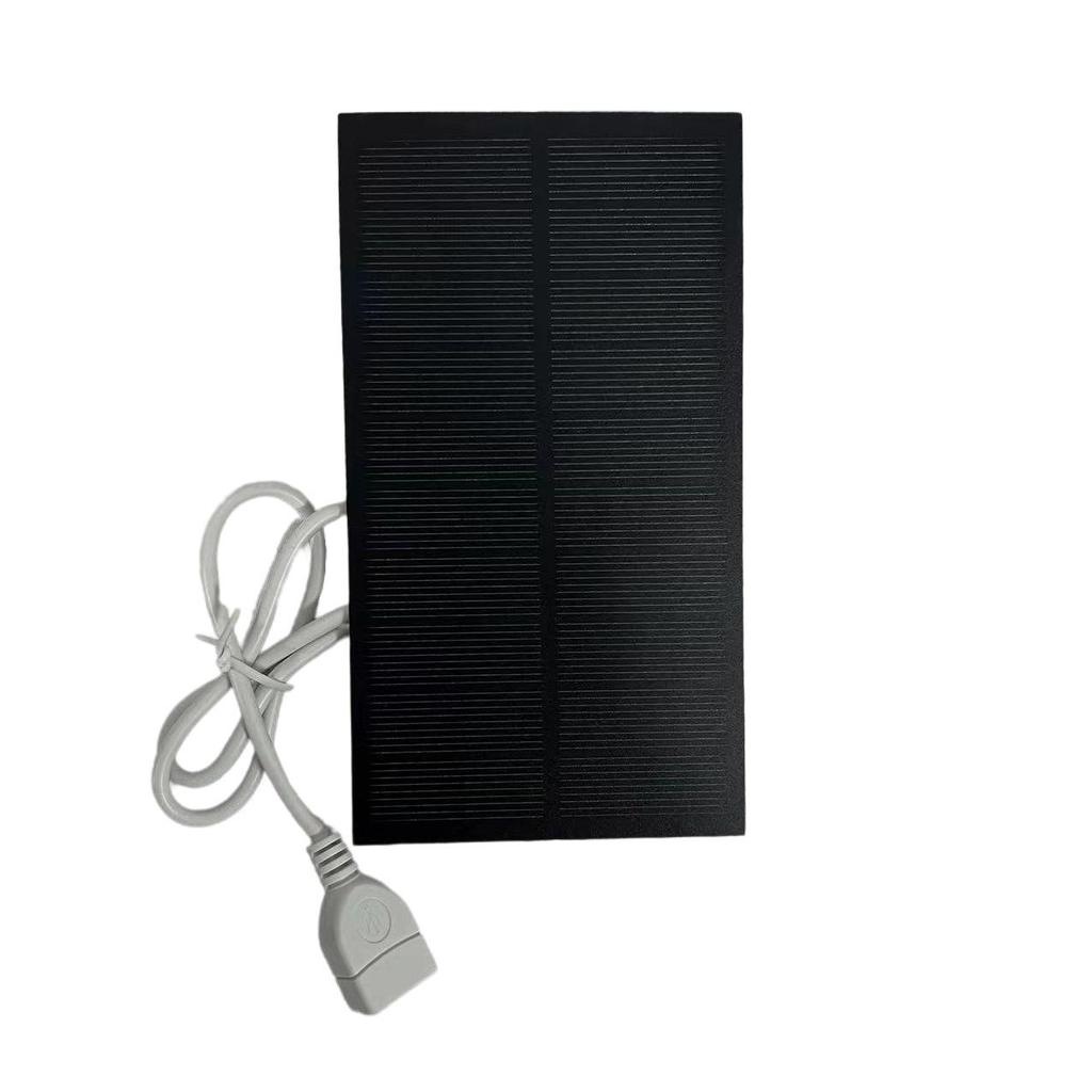Portable Solar Charger with USB for Outdoor Emergency Phone Charging