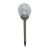 Pagoda Crackle Ball Outdoor Solar Light