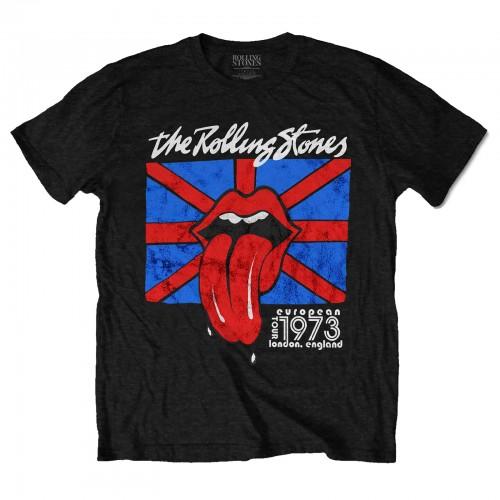 The Rolling Stones Unisex Adult London EuropeanÂ´73 T-Shirt